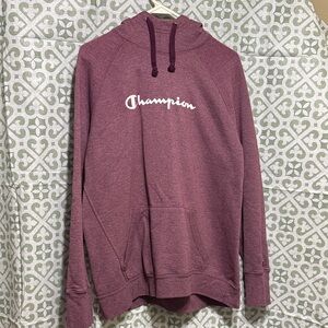 Champion Men's Burgundy Hoodie